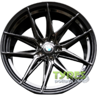 Flow Forming SL525 9.5x19 5x120 ET34 DIA72.6 Black