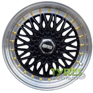 Replica REW032-7 7.5x17 5x108/114.3 ET30 DIA73.1 Black
