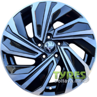 Replica FBX123-7 7x17 5x112 ET46 DIA57.1 Black