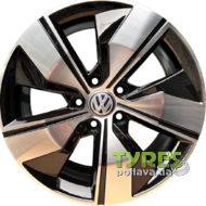 Replica 7119 7x17 5x112 ET45 DIA57.1 Black