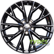 Ultra Wheels UA23 8x18 5x112 ET45 DIA66.6 Black