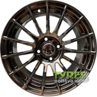 Motor Sport FBX033 7x15 4x100 ET35 DIA73.1 Black