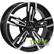 Zorat Wheels BK8104 6.5x16 5x118 ET40 DIA71.1 BP