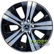 Mercedes OEM A2044017100 7x17 5x112 ET44.5 DIA66.6 Black