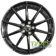 Koko FF586 8.5x20 5x114.3 ET35 DIA73.1 Black