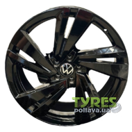 Volkswagen OEM 760601025s 9x20 5x112 ET33 DIA66.6 Black