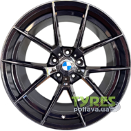 Flow Forming FBX124-9 8.5x19 5x120 ET35 DIA72.6 Black