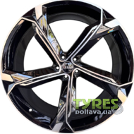 Flow Forming FBX150-23 10x23 5x112 ET20 DIA66.5 Black