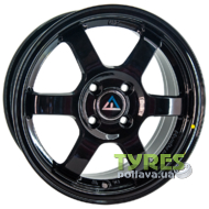 VLF VLF66 6.5x15 4x100 ET40 DIA73.1 Black