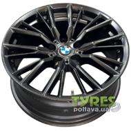 BMW OEM 6885305 7.5x18 5x112 ET25 DIA66.6 Black