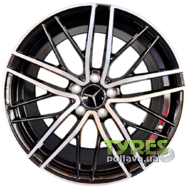 Replica 0354 8.5x18 5x112 ET45 DIA66.6 Black