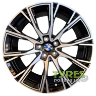 Replica D1130 8x19 5x112 ET30 DIA66.5 Black