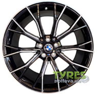 Replica D0220 10x20 5x112 ET40 DIA66.5 Black