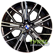 Replica 312 9.5x20 5x112 ET40 DIA66.6 Black