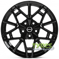 Replica NS17348 7.5x17 5x114.3 ET45 DIA66.1 Black
