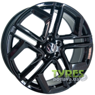 Replica Volkswagen GT 3S1243 8.5x20 5x112 ET38 DIA57.1 Black