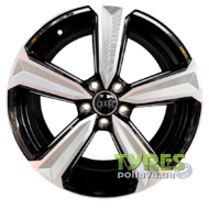 Koko FF534 8x18 5x112 ET35 DIA66.5 Black