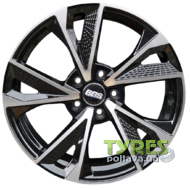 Koko FF532 8.5x19 5x112 ET35 DIA66.5 Black