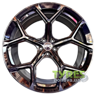 Flow Forming FBX112-22 9.5x22 5x112 ET28 DIA66.5 Black