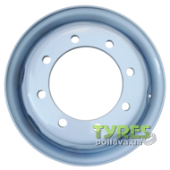 Кременчуг 501.01 6.75x17.5 8x275 ET140 DIA221 Gray