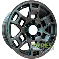 Replica QC656 8x17 6x139.7 ET15 DIA106.1 MGM