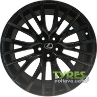 Replica 741F 8x20 5x114.3 ET30 DIA60.1 Black