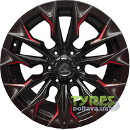 Replica JT227-20 9x20 6x139.7 ET0 DIA110.1 GB in Red