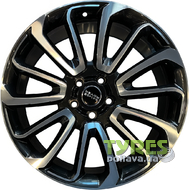 Replica 701F 9.5x21 5x120 ET49 DIA72.6 SMF