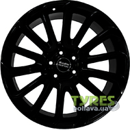 Replica 702F 9.5x22 5x120 ET45 DIA72.6 Black