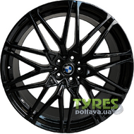 Replica 996F 10.5x22 5x112 ET43 DIA66.56 Black
