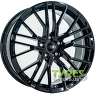 Replica Audi F9808 8.5x19 5x112 ET35 DIA66.45 Black