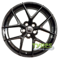 Koko FF595 8x18 5x108 ET38 DIA73.1 Black