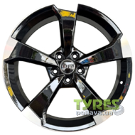 Replica FBX346-9 8.5x19 5x112 ET35 DIA66.5 Black