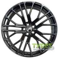 Flow Forming 0410 9.5x22 5x112 ET26 DIA66.5 Black