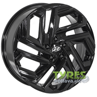 Zorat Wheels D1166 7.5x19 5x114.3 ET45 DIA67.1 Black
