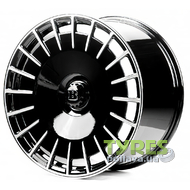 Replica FORGED MR3 10x22 5x112 ET45 DIA66.45 GBMF