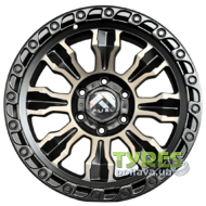 Off Road Wheels FBX087-8 9x18 6x139.7 ET0 DIA110.1 BM