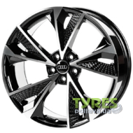 Replica AU6106 9.5x21 5x112 ET25 DIA66.6 BMF