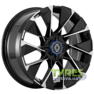 Replica RN246 6.5x16 4x100 ET37 DIA60.1 BMF