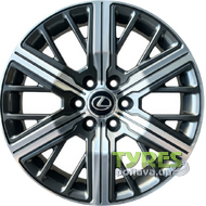 Replica H965D 8.5x20 6x139.7 ET25 DIA106.1 MG