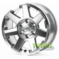 Replica TY3363 7.5x17 6x139.7 ET15 DIA106.1 DGMF