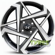 Replica HND3534 7x17 4x100 ET54 DIA54.1 GGrayMF
