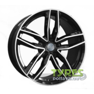 Replica Audi (A102) 8x18 5x112 ET39 DIA66.5 BKF