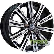 Replica Lexus (LX1003) 8.5x21 5x150 ET54 DIA110.1 BKF