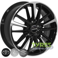 Zorat Wheels BK5342 6.5x16 5x114.3 ET45 DIA60.1 BP
