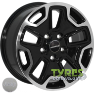 ZF TL0286 7.5x17 5x127 ET45 DIA71.6 BMF