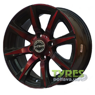 Hi-Tech MKF 705 6.5x15 4x108 ET40 DIA67.1 Gloss Red