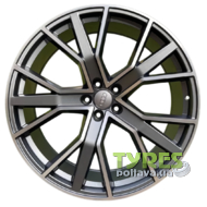 Replica Audi A5348 9x21 5x112 ET35 DIA66.6 GGrayMF