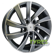 Replica SKODA CT1106 7x17 5x112 ET45 DIA57.1 GMF