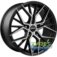 Disla Crystal 7x16 5x114.3 ET40 DIA67.1 Black